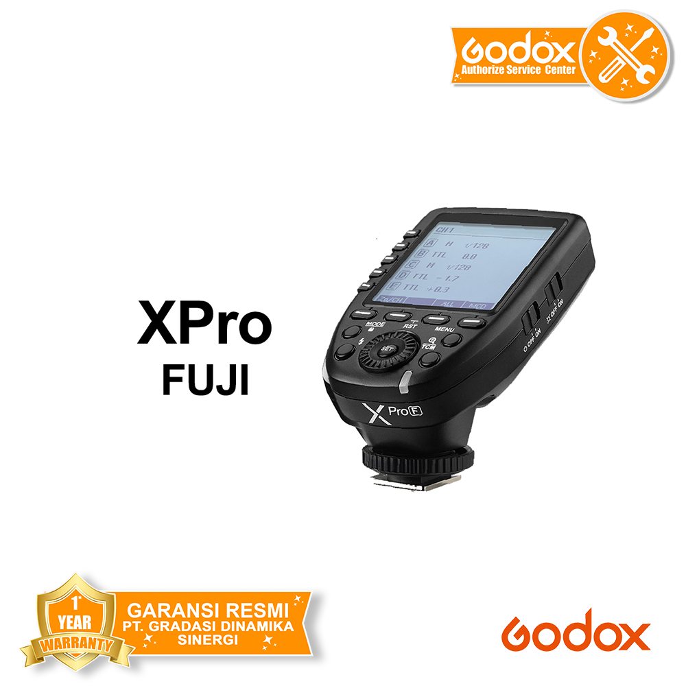 thumbnail image 2 of Godox XPro II TTL Wireless Flash Trigger For FUJIFILM Cameras 2 of 11