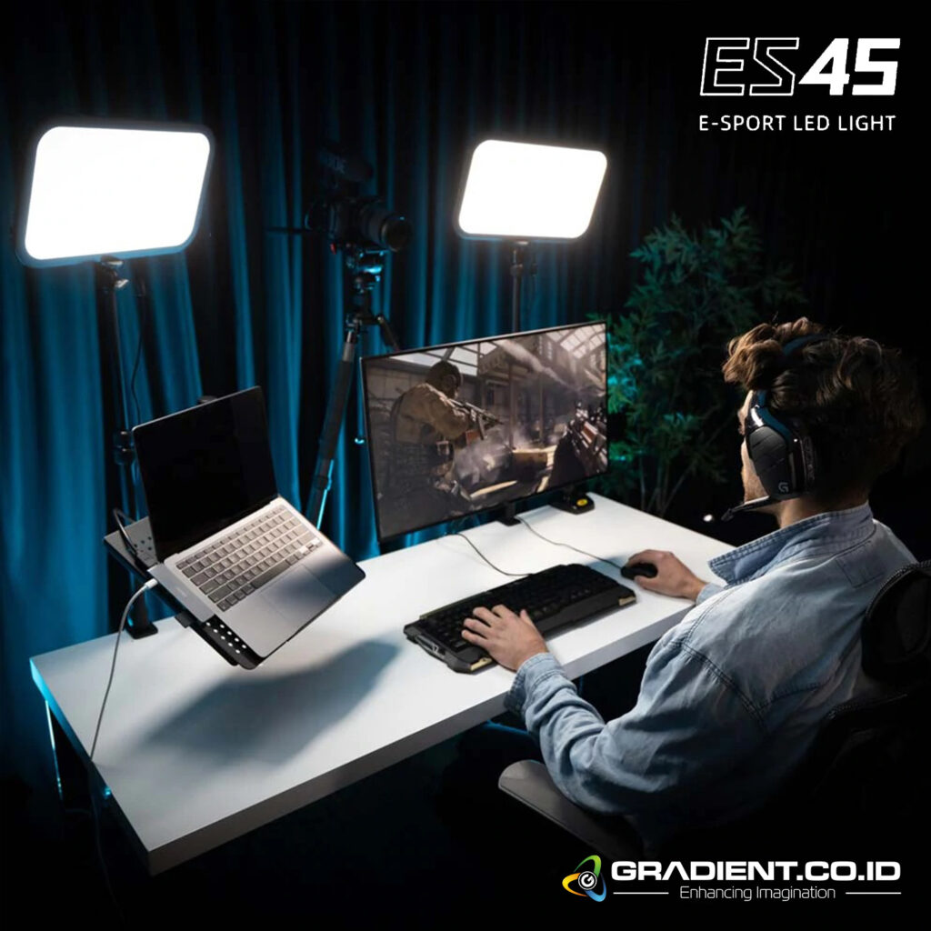 Godox ES45 E-sports LED Light Kit Lampu ES45 Kit