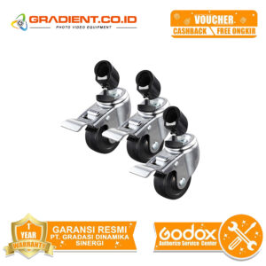 Godox LSA-06 3 Wheel Set for Light Stand - LSA06 Roda